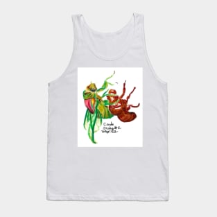 Watercolor Cicada Tank Top